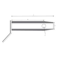 Dead Link Hinge Pin - 3