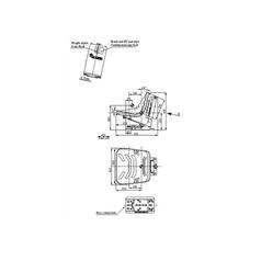 Sparex Seat Assembly 5