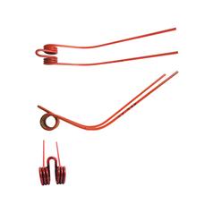 Swather/Tedder Tine Length: 589mm, Width: 96mm, Ø10mm - Replacement for Kverneland, Taarup 1