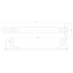 Loader Bracket (Pair), Replacement for: Volvo BM, JCB 2