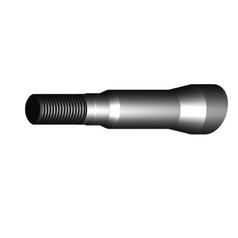 Loader Tine - Cranked 880mm, Thread size: M22 x 1.50 (H - fluted) 3