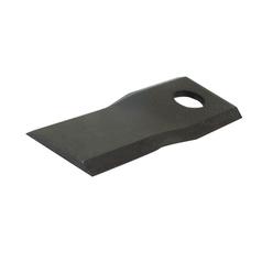 Mower Blade - Twisted blade, top edge sharp - 99x40x4mm - Hole Ø16.25mm - RH - Replacement for PZ 1