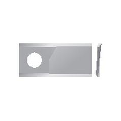 Mower Blade - Twisted blade, top edge sharp - 99x40x4mm - Hole Ø16.25mm - RH - Replacement for PZ 2