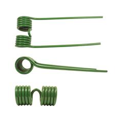 Tedder haytine - RH -  Length: 393mm, Width: 131mm, Ø9.5mm - Replacement for Krone 1