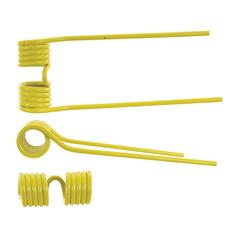 Tedder haytine - LH -  Length: 393mm, Width: 131mm, Ø9.5mm - Replacement for Krone 1