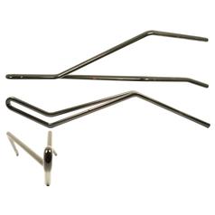 Tedder haytine - RH -  Length: 460mm, Width: 137mm, Ø11mm - Replacement for Vicon 1