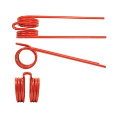 Wheel Rake Tine Length:265mm, Width:57mm, Ø6.4mm - Replacement for JF 1