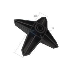 Star Wheel 220x47.5x11mm Replacement for Flexicoil 2