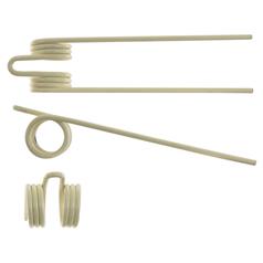 Wheel Rake Tine Length:275mm, Width:65mm, Ø6.5mm - Replacement for PZ 1