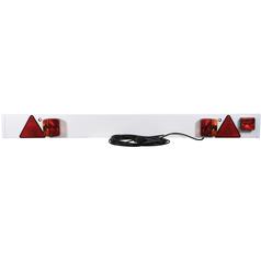 Halogen Lighting Board, Fixing: Bolt on, Function: 5, Brake / Tail / Indicator / Number Plate / Fog,  1.52M, 12V 1