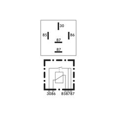 Mini Relay 24V, 20A 3