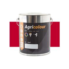Agricolour - Red Gloss Paint 5L Tin 1