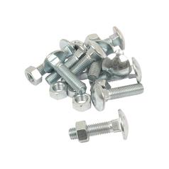 Metric Carriage Bolt and Nut, M12x50mm (DIN 601/934) 1