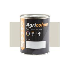 Agricolour - Silver Grey Gloss Paint 1L Tin 1