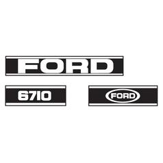 Decal Set - Ford / New Holland 6710 1