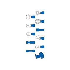 Pre Insulated Ring Terminal, Standard Grip, 5.3mm, Blue (1.5 - 2.5mm) 4