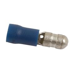 Pre Insulated Bullet Terminal, Standard Grip - Male, 5.0mm, Blue (1.5 - 2.5mm) 1