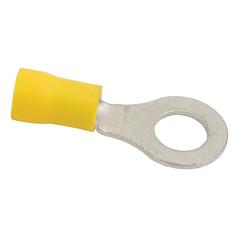 Pre Insulated Ring Terminal, Standard Grip, 8.4mm, Yellow (4.0 - 6.0mm) 1