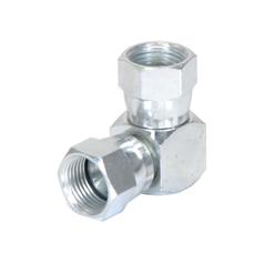 Hydraulic Adaptor 3/4\'\' JIC Swivel Female x 3/4\'\' JIC Swivel Female 90° Compact Elbow 1