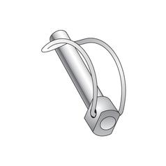 Stabiliser Pin, Pin Ø16mm x 62mm 2