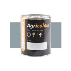 Agricolour - Silver Grey Gloss Paint 1L Tin 1
