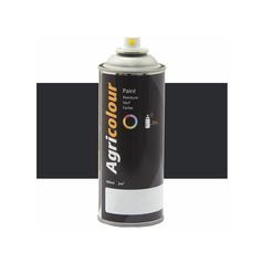 Agricolour - Black Gloss Paint 400ml Aerosol 1