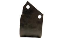 Rotavator Blade Square Type Blades LH 98x8mm Height: 210mm. Hole ...