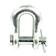 D Shackle, Pin Ø12mm, Jaw: 18mm