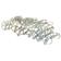 Bag 50 pcs. Linch Pin & Grip Clips Combination