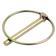 Round Linch Pin, Pin Ø9.5mm x 80mm