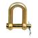 D Shackle, Pin Ø19mm, Jaw: 40mm