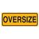 Oversize Sign - 1200 x 450mm (Decal)