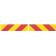 Safety Sign - Zebra Class 1 (RH & LH), 600 x 150mm