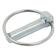 Round Linch Pin, Pin Ø9mm x 57mm
