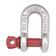 Screw Pin Chain Shackle G210 - SWL: 1/2T, Size: 1/4\'\' (5 pcs.)