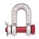 Bolt Type Chain Shackle G2150 - SWL: 12T, Size: 1-1/4\'\'