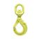 Swivel Safety Hook with Griplatch - LKBK-7/8-10, Chain Ø: 8mm