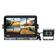 Wired Vehicle Camera System 9\'\' 4QUAD Split Digital Touch Button Monitor, HD Camera, Cable&Instruction Manual