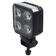 LED Mini Light- 10-30V, Square Work Light 4650 Lumens Raw, Bracket