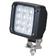 LED High Power Light- 10-30V, Square Work Light 9600 Lumens Raw, Bracket
