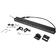 LED Work Light Bar with Warning Light Flood Beam Lumens Raw 11000 Overall length 484mm 9-36V