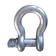 Bow Shackle, Rated: 2T (4400lbs)
