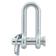 D Shackle, Pin Ø19mm, Jaw: 21mm