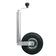 Jockey Wheel Jack, Tube Ø 48mm - Pneumatic