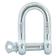 Screw Type D Shackle, Pin Ø11mm x 20mm Jaw