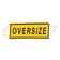 Oversize Sign - Canvas, 1200 x 450mm