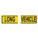 Long Vehicle Sign, 600 x 300mm