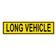 Long Vehicle Sign, 1200 x 300mm