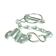 Round Linch Pin, Chain & Bracket Assembly, Pin Ø11mm