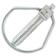 Pear Linch Pin, Pin Ø12mm x 52mm